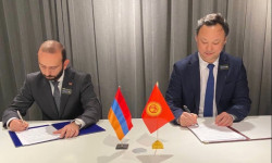 Стокгольм шаарында кыргыз - армян дипломаттары жолукту