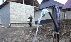 Аксынын Кашка-Суу айыл аймагында элди таза суу менен камсыздоо долбоору ишке ашты