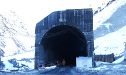 Түндүк-түштүк жолу: Көк-Арт ашуусу менен өтүүчү туннельдин курулушу дээрлик аяктап калды