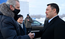 Президент Садыр Жапаров Санкт-Петербург шаарына келди