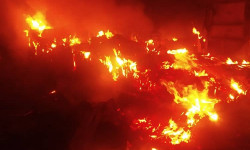 Ысык-Ата районунун Туюк айылында турак үй толугу менен күйүп кетти