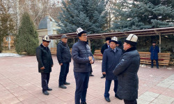 Эдил Байсалов Талас облусунда жумушчу сапары менен жүрөт