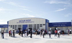 "Ысык-Көл" эл аралык аэропортунда күтүү залы үчүн өзүнчө имарат курула баштады