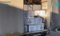 Сокулук районунда күмөндүү акциздик маркалар менен товар аныкталды