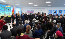 Бишкекте жаңы райондук электр тармагы - “Түндүк” РЭТи ишке кирди