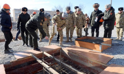Балыкчыда аскер бөлүгүнүн жаңы штабы курулат