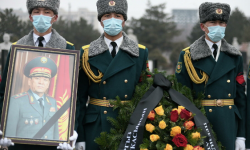 Молдомуса Конгантиев бүгүн Бишкек шаарында акыркы сапарга узатылды