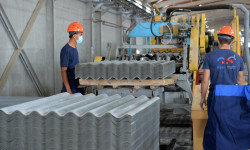 Кызыл-Кыядагы шифер заводу жылына 3 миллиондон ашык даана шифер чыгарат