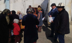 Муктаждарга реалдуу жардам берилди