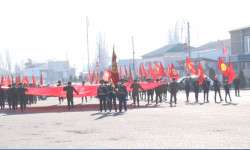 Талас жергесинде туу күнү салтанаттуу белгиленди