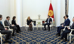 Президент Садыр Жапаров герман-кыргыз ишкерлер кеңешинин түзүлүшүн кубаттады