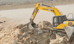 Көк-Арт дарыясынын жээги бекемделүүдө. Өзгөчө кырдаалдар режими алына элек 