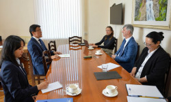 Эдил Байсалов Европа Кеңешинин Парламенттик Ассамблеясынын делегациясы менен жолугушту