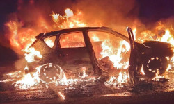 Чүйдө унаадан өрт чыгып, эки жаран жабыркады 