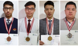 Кыргызстандык окуучулар Британияда өткөн эл аралык олимпиадада 14 медаль жеңип алышты