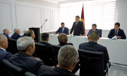 Президенттин Чүй облусундагы ыйгарым укуктуу өкүлү алмашты