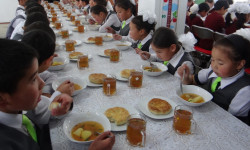 Башталгыч мектептерде  бөлүмдүү тамактарды даярдоо жана тейлөө боюнча долбоору ишке кирди 