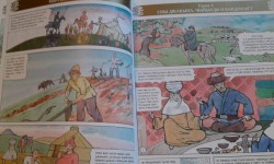 “Манас” эпосу комикс түрүндө жарык көрдү