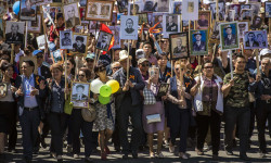 Бишкекте "Өлбөс полк" жүрүшү өттү