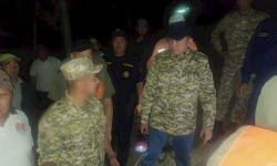 Кара-Дарыянын ортосундагы аралчада эки сутка калган жаран куткарылды