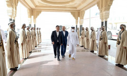 Президент Садыр Жапаров БАЭ энергетика жана инфраструктура министри Сухэйл Аль-Мазурэй менен жолугушту