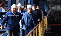 Президент Садыр Жапаров Бишкек шаарынын ЖЭБинин абалы менен таанышты