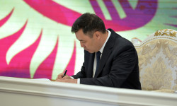 “Улуттук нарк жөнүндө” Жарлыкка кол коюлду