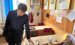 Терек-Сай айылындагы шыбы ураган мектептин ордуна жаңы мектеп курулат