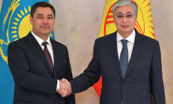Казакстандын президенти Касым-Жомарт Токаевдин расмий жолугушуусу болду