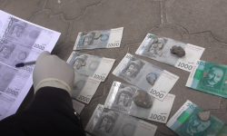 Пара алып жаткан жеринен милиция кызматкерлери кармалды