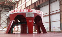 “Камбар-Ата-1” ГЭСинин курулушу