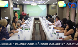 Мектептердеги медициналык тейлөөнү жакшыртуу талкууланды