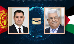 Палестинанын Президенти Махмуд Аббас Президент Садыр Жапаровду жана Кыргызстан элин Курман айт майрамы менен куттуктады