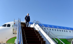 Өзбекстан Республикасынын Президенти Шавкат Мирзиёев Кыргыз Республикасына келди