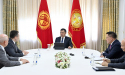 Президент Садыр Жапаров Россиянын Башкы прокурору Игорь Красновду кабыл алды