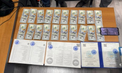 Жасалма диплому аныкталган дарыгер УКМК кызматкерине пара берүүгө аракет кылган