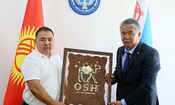 Ош - Улуу Жибек Жолунун алкагында даңазаланат