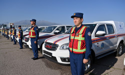  Өзгөчө кырдаалдар министрлигине атайын техника тапшырылды