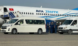 Ошко жол кырсыгынан каза болгон 14 кыргызстандыктын сөөгү алып келинди