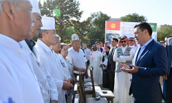 Бишкекте балдар үчүн тез жардам ооруканасынын жаңы имаратынын курулушу башталды  