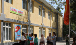 Жалал-Абад шаарында билим берүү мекемелери оңдолду