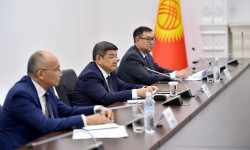 Акылбек Жапаров Чехия парламентинин депутаттарынан турган делегация менен жолугушту