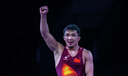 Жоламан Шаршенбеков Сербиядагы грек-рим күрөшү боюнча дүйнө чемпионатынын финалына чыкты