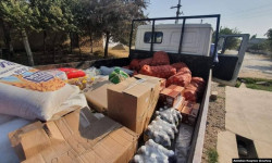 Кыргыз-тажик чек арасында жабыркаган жарандарга гуманитардык жардам чогултуу уланып жатат