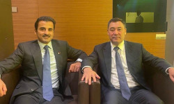 Садыр Жапаров Катар эмири менен жолукту