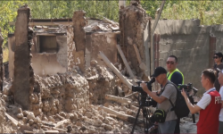 Садыр Жапаров: Жабыркаган үйлөр тез арада калыбына келтирилет