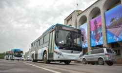 Бишкекке жаңы автобустар алынып келет