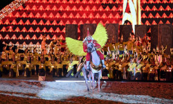 IV Дүйнөлүк көчмөндөр оюндарынын ачылыш аземи | Түркия