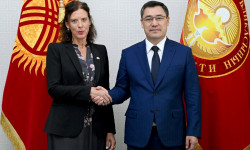 Президент БУУнун Кыргызстандагы тутумунун жаңы дайындалган туруктуу координатору Антье Гравени кабыл алды