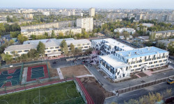 Бишкек шаарындагы №20 мектеп-гимназиянын жаңы имараты ишке кирди